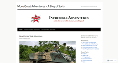 Desktop Screenshot of moregreatadventures.com